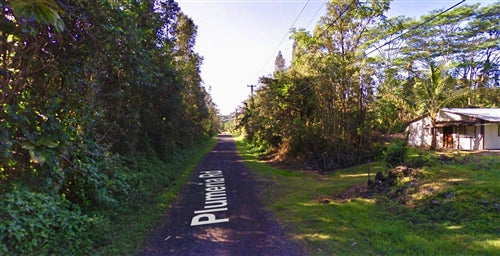 Hawaii, Near Hilo, 0.18 Acre Nanawale Estates, Plumeria Rd., Electricity, Water. TERMS $180/Month