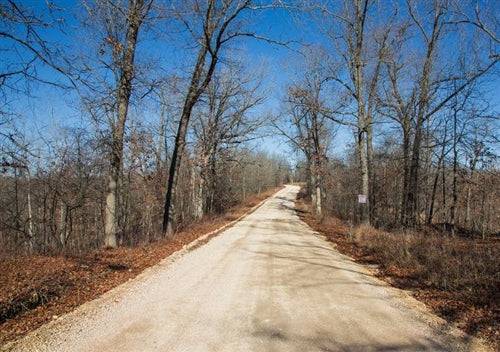Aerial view of Missouri Dallas County Buffalo Hills Lot 5, 5.02-acre property with visible land, trees, and open space.