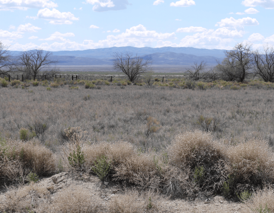 Aerial view of Nevada Humboldt River Ranch Lot 163, a 1.66-acre property in Pershing County with open land and scenic river surroundings.