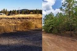 Oklahoma Latimer County 8.68-acre lot with stone bridge and Sprague River access, part of Onlinelandsales property bundle.