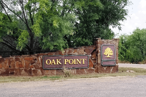 Brown County Texas lakefront lot at Oak Point, Lot 20, Phase 1, with electricity, on Texas Indian Trails property.