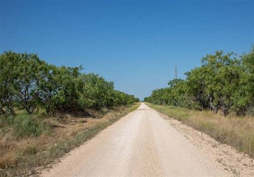 A scenic view of Texas McCulloch County Hunters Ranch Lot 6 with open land, trees, and clear skies, showcasing a rural landscape.