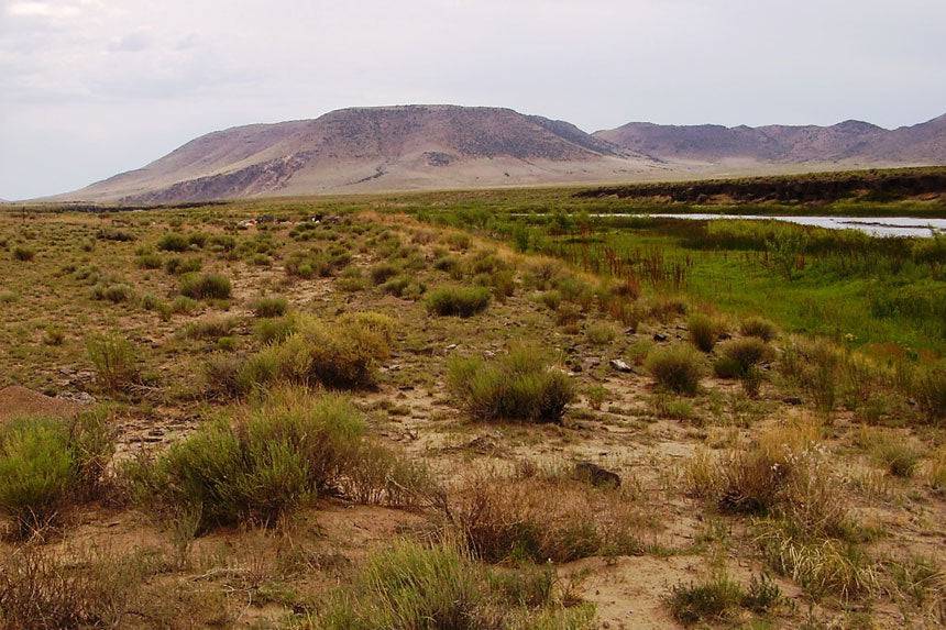 Aerial view of Colorado Costilla County 0.25-acre Rio Grande River lot near the river, with lush landscape and open skies.