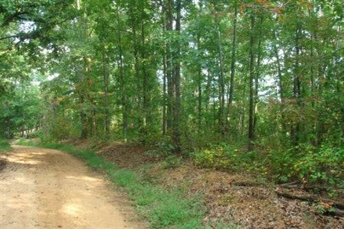 Aerial view of Sugartree Falls, a 9.63-acre land parcel in Wayne County, Tennessee, offered by OnlineLandSales.