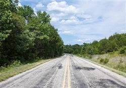 Taney County Missouri wild wood 10.02-acre lot, Lot 16 in Taney County with natural wooded landscape, offered by MO_Taney_Wildwood_04