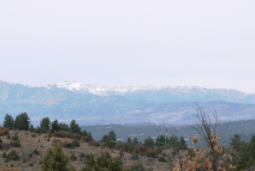 Aerial view of two adjoining 1.72-acre Chama River Estates lots in Rio Arriba County, New Mexico, with natural landscape and property boundaries.