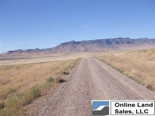 Aerial view of Nevada Elko County 304-acre land near Battle Mountain, showing open land and surrounding natural landscape.