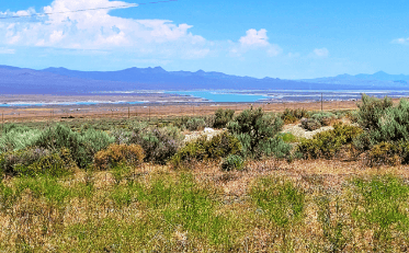 Aerial view of Nevada Pershing County Humboldt River Ranch Lot 34, a 10.01-acre land parcel for sale in Humboldt River area.