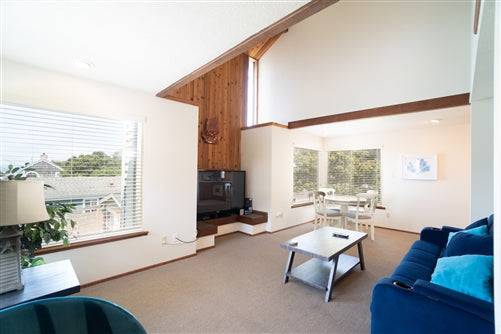 View of the Oregon Beach House Sea Base rental property, showcasing its exterior and surrounding landscape at Lincoln City.