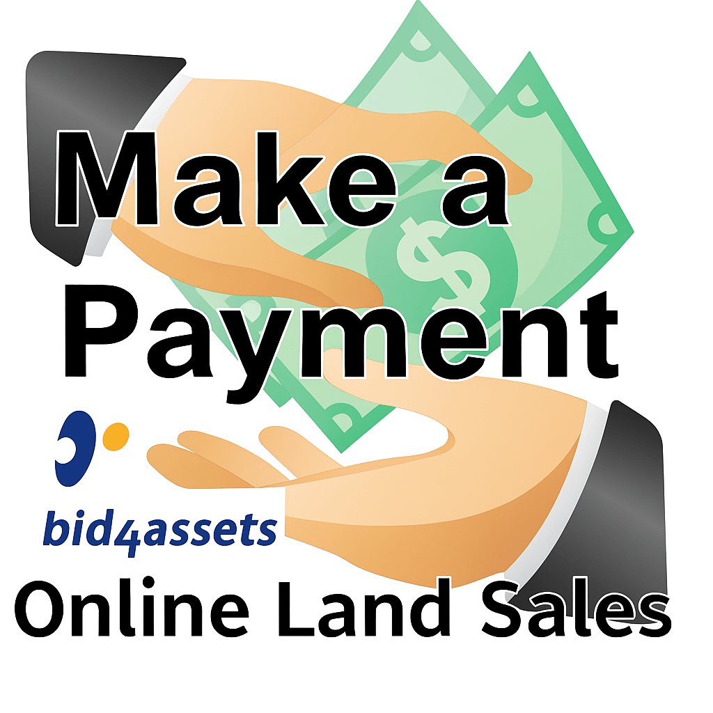 Onlinelandsales auction image for Iron County, Utah, 1.10-acre Garden Valley Ranchos land parcel with bidding details.