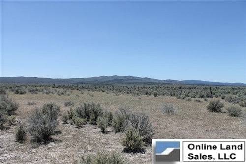 Aerial view of Lassen County's Ravendale Ranch showing 40 acres of open land in California, with natural landscape and rural terrain.